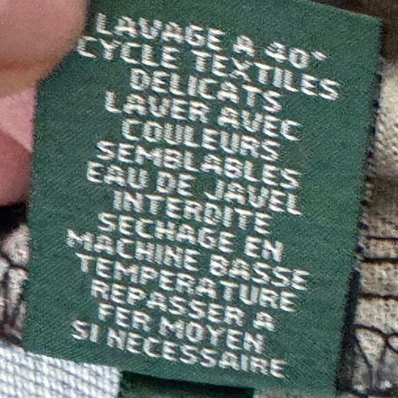 LRL Ralph Lauren Equestrian Horse Bit Pattern Black Jeans Sz 0 - Picture 12 of 12